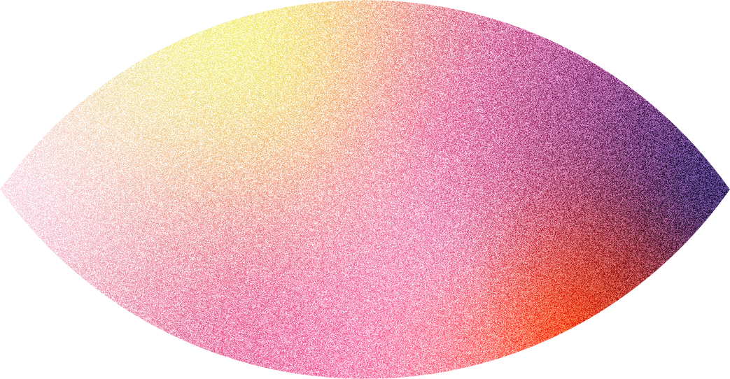 Grainy Gradient Buildable Brutalist Eye Shape